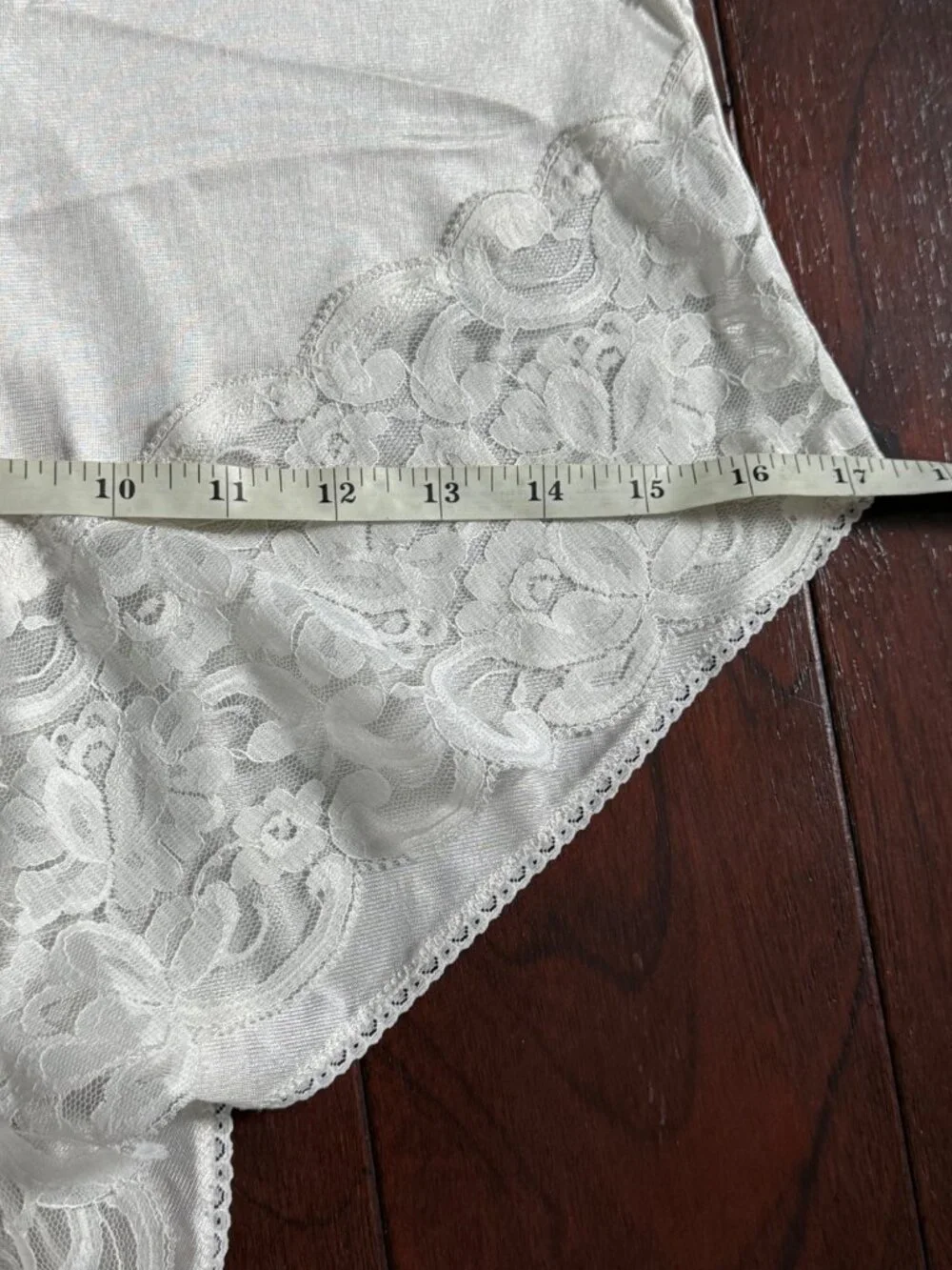 Vintage Slip Interludes by CIRA White Lace Satin Teddy Bodysuit Lingerie Medium - Picture 14 of 16